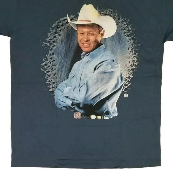 Vintage NEAL MCCOY 1998 Country Entertainer of the Year Double Sided T-Shirt L - Picture 5 of 9